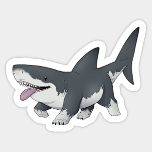 Great White Sticker